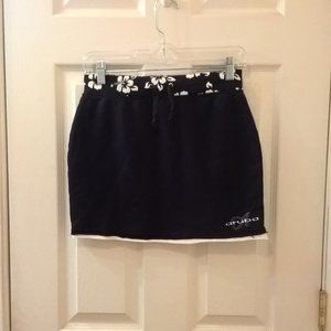 Beach Blue Aruba Swim Skirt Coverup Medium